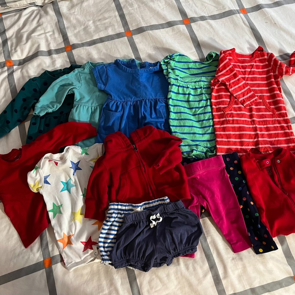 Primary | Bundle of 3-6 month clothes (girl-leaning)